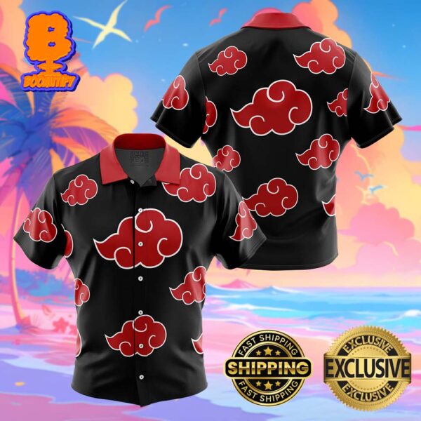 Naruto Akatsuki Funny Summer Collections Hawaiian Shirt For Men And Women