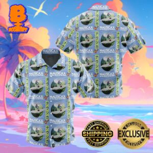 Nausicaa Of The Valley Of The Wind Studio Ghibli Funny Summer Collections Hawaiian Shirt For Men And Women