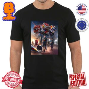 New Poster For Max Verstappen Sergio P?rez And Charles Leclerc Saudi Arabian GP Classic T-Shirt