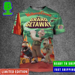 New Poster For Wallace & Gromit The Grand Gateway All Over Print Shirt