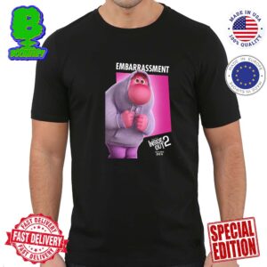 Official First Individual Poster Character Embarrassment For Inside Out 2 Releasing In Theaters On June 14 Premium T-Shirt