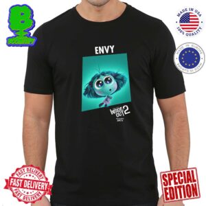 Official First Individual Poster Character Envy For Inside Out 2 Releasing In Theaters On June 14 Premium T-Shirt