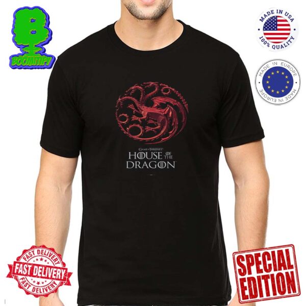 Official Logo House Of The Dragon Season 2 Unisex T-Shirt