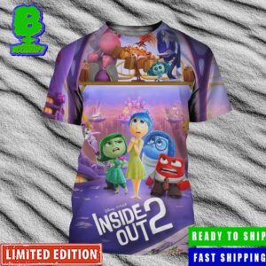 Official New Poster For Pixar’s Inside Out 2 Releasing In Theaters In June 14 All Over Print Shirt