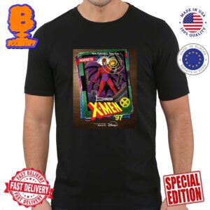 Official Poster For Marvel Animation X-Men 97 Card Magneto New Episodes New Era March 20th Classic T-Shirt