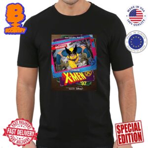 Official Poster For Marvel Animation X-Men 97 Card Wolverine New Episodes New Era March 20th Classic T-Shirt