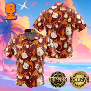 Patamon Digimon Funny Summer Collections Hawaiian Shirt For Men And Women