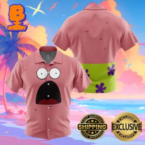 Patrick Star Spongebob Squarepants Nickelodeon Funny Summer Collections Hawaiian Shirt For Men And Women