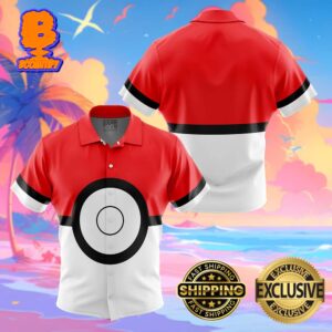 Pokeball Pokemon Funny Summer Collections Hawaiian Shirt For Men And Women