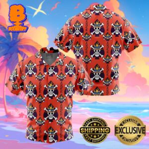 Portgas D Ace Jolly Roger One Piece Funny Summer Collections Hawaiian Shirt For Men And Women