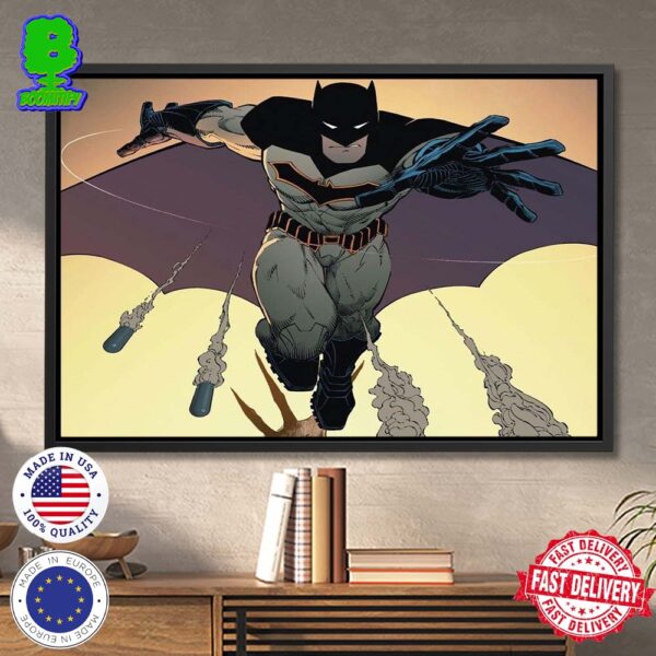 Post-Rebirth Batman Earth-0 Post-Rebirth Home Decor Poster Canvas