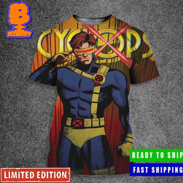 Poster Cyclops Promotional Art For X-Men 97 All Over Print Shirt