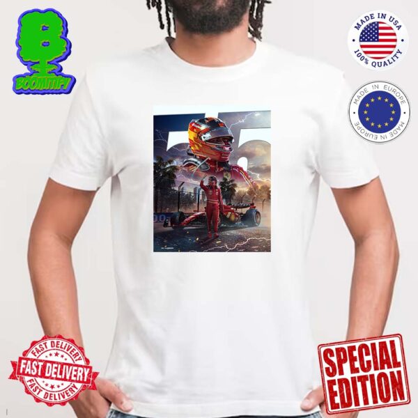 Poster For Carlos Sainz Australian GP Winner Classic T-Shirt