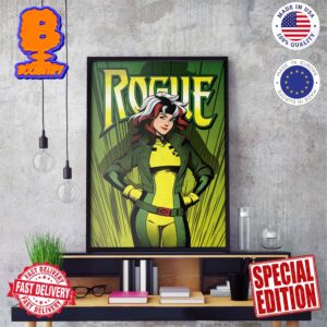 Poster Rogue Promotional Art For X-Men 97 Wall Decor Poster Canvas