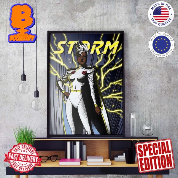 Poster Storm Promotional Art For X-Men 97 Wall Decor Poster Canvas