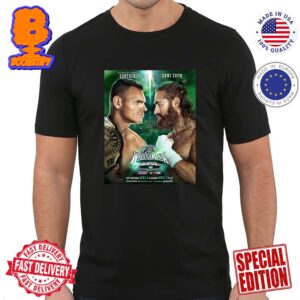 Poster WWE 2024 Wrestlemania XL Gunther Vs Sami Zayn Classic T-Shirt