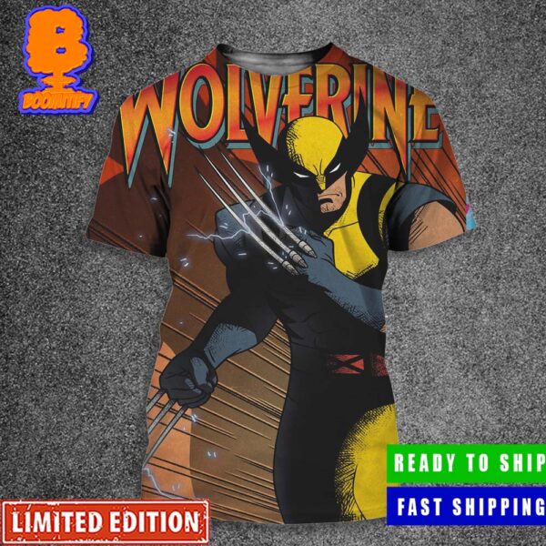 Poster Wolverine Promotional Art For X-Men 97 All Over Print Shirt