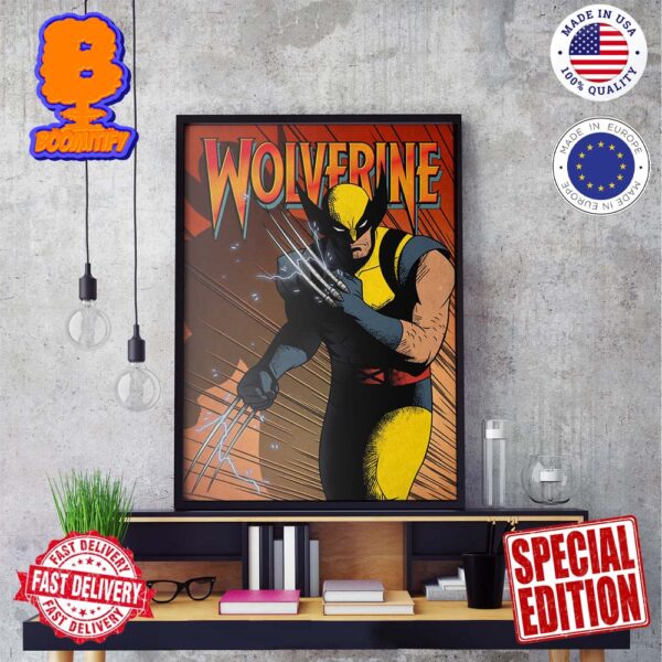 Poster Wolverine Promotional Art For X-Men 97 Wall Decor Poster Canvas