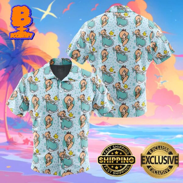 Rosalina Super Mario Bros Funny Summer Collections Hawaiian Shirt For Men And Women