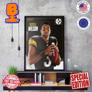 Russell Wilson Intends To Sign With The Pittsburgh Steelers Wall Decor Poster Canvas