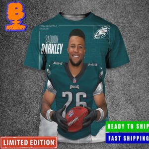 Saquon Barkley Agrees To Deal With Philadelphia Eagles All Over Print Shirt