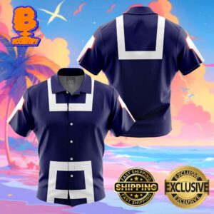 School Uniform My Hero Academia Funny Summer Collections Hawaiian Shirt For Men And Women