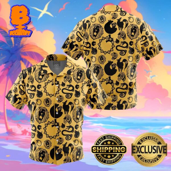 Seven Deadly Sins Tattoos Seven Deadly Sins Funny Summer Collections Hawaiian Shirt For Men And Women