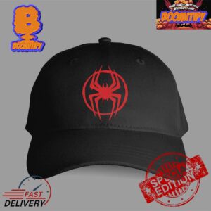 Spider Man Across The Spider Verse Miles Morales Logo Classic Cap Snapback