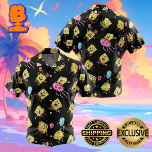 Spongebob Mood Spongebob Squarepants Funny Summer Collections Hawaiian Shirt For Men And Women