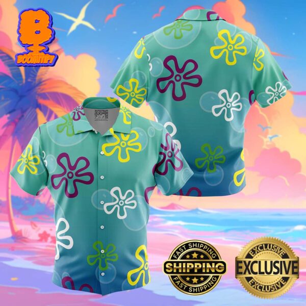 Spongebob Pattern Spongebob Squarepants Funny Summer Collections Hawaiian Shirt For Men And Women