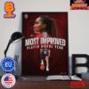 Stanford Cardinal Womens Basketball Congrats Cameron Brink Is The Pac 12 Defensive Player Of The Year Wall Decor Poster Canvas