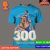 Stephen Curry Reached 300 Threes In The 2023 24 Season For The Fifth Time In His Career Unisex T-Shirt