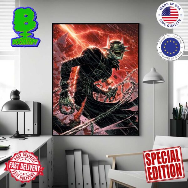 The Batman Who Laughs Dark Multiverse Earth-22 Home Decor Poster Canvas