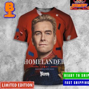 The Boys Season 4 Homelander Make America Super Again New Season On June 13 Poster All Over Print Shirt