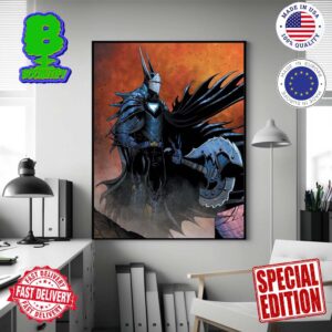 The Final Knight Dark Multiverse Earth-Metal Home Decor Poster Canvas