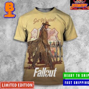The Ghoul Get Wasted New Poster For The Fallout Series Premieres April 12 On Prime Video 3D Shirt
