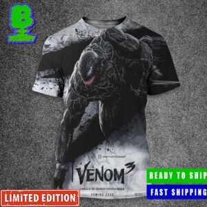 Tom Hardy Eddie Brock Return In Venom 3 The Last Dance 2024 All Over Print Shirt