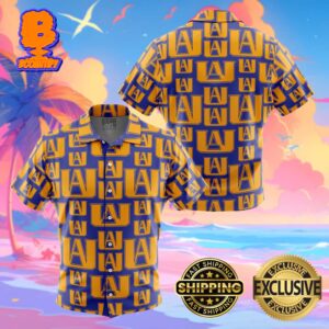 UA Plus Ultra My Hero Academia Funny Summer Collections Hawaiian Shirt For Men And Women