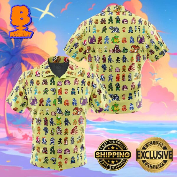 Ultimate Roster Super Smash Bros Funny Summer Collections Hawaiian Shirt For Men And Women