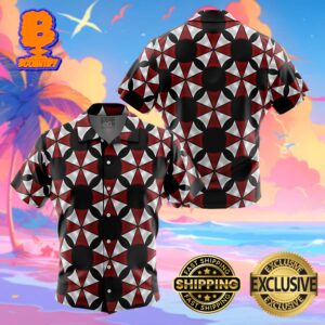 Umbrella Corporation Resident Evil Funny Summer Collections Hawaiian Shirt For Men And Women