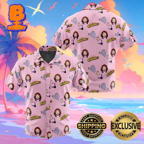 Uraraka Ochako My Hero Academia Funny Summer Collections Hawaiian Shirt For Men And Women