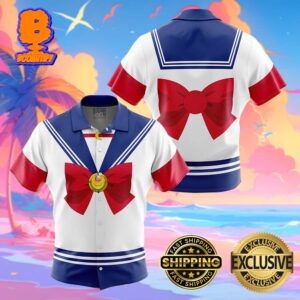 Usagi Tsukino Sailor Moon Funny Summer Collections Hawaiian Shirt For Men And Women