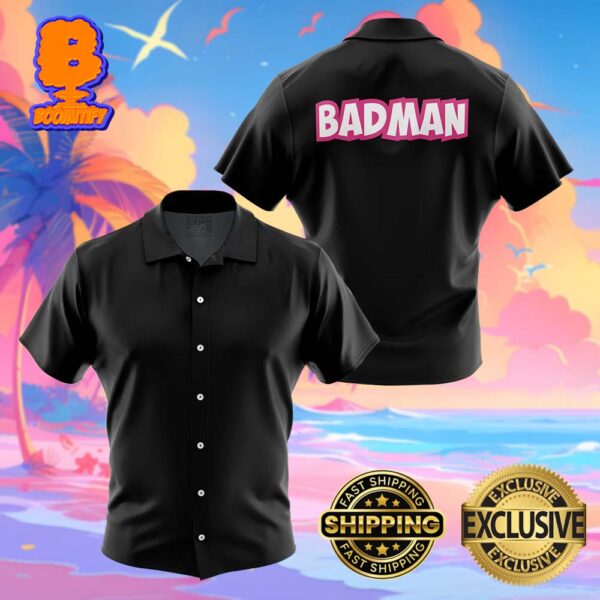 Vegeta Badman Black Dragon Ball Z Funny Summer Collections Hawaiian Shirt For Men And Women