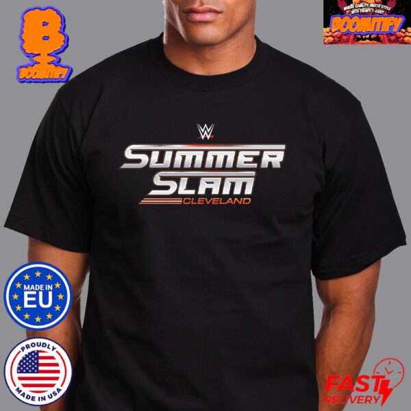 WWE Summer Slam 2024 Cleveland At Cleveland Browns Stadium Official Logo Unisex T-Shirt