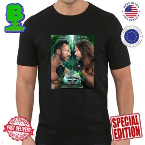 WWE WrestleMania XL 2024 La Knight Will Go One On One Against Aj Styles On April 6 And April 7 Classic T-Shirt