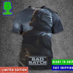 Wolffe Features New Character Poster For The Bad Batch Season 3 All Over Print Shirt