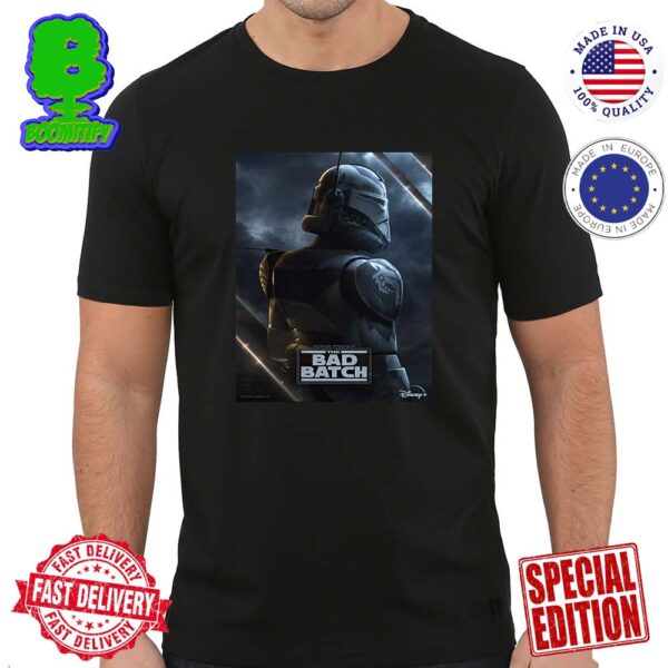 Wolffe Features New Character Poster For The Bad Batch Season 3 Unisex T-Shirt