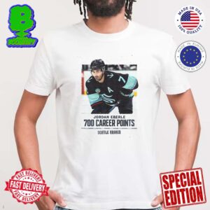 Jordan Eberle?s Assist On Shane Wright?s Goal Was The 700th Point Of His NHL Career Vintage T-Shirt