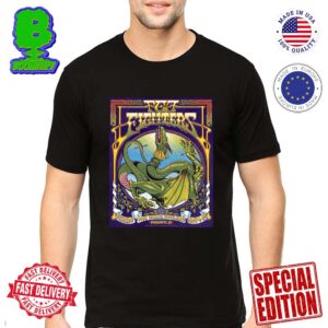 Foo Fighters Poster At PNC Music Pavilion In Charlotte NC On May 9 2024 Essential T-Shirt